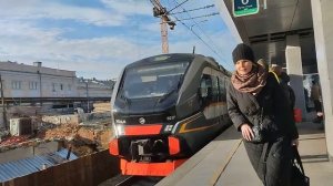 ЭП2ДМ-0217 ЦППК на Курском вокзале D2,D4.