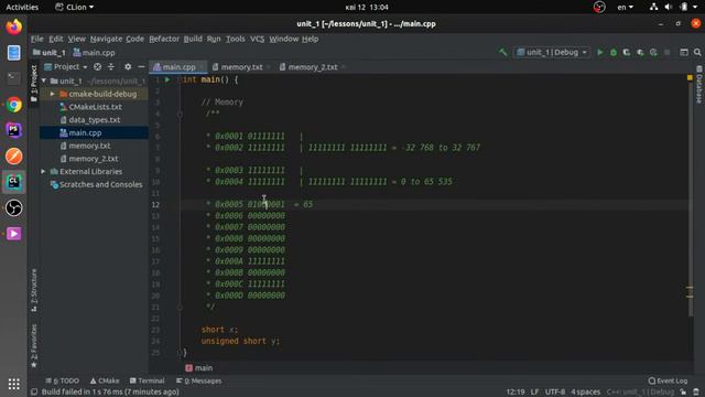 03. Уроки С++. Типы данных, переменные (02) смотреть онлайн