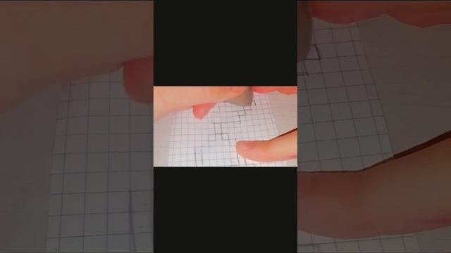 Рисование по клеточкам.Вишня.Эстетика.