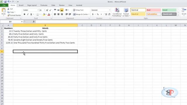 Advanced Excel Video Training | 003 | Converting numbers to words in Excel