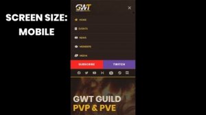 World of Warcraft Classic - Website HTML Template for Guilds