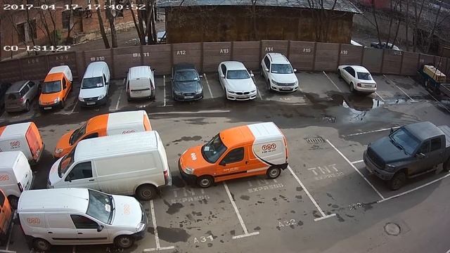 Уличная IP-камера CO-LS112P. Улица день смотреть онлайн