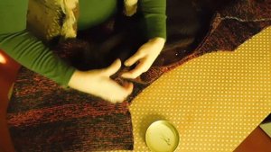 Мужской свитер из вязаного полотна своими руками