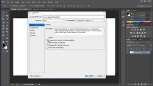 How to Save as PDF in Photoshop