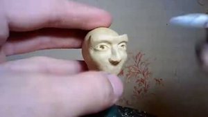 Скульпт процесс мужского лица