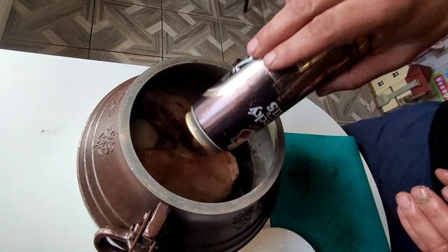 свиная рулька в афганском казане. смотреть онлайн