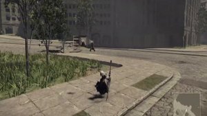 Nier: Automata - TYPE-4O Sword - Guide - [Investigating Repairs, Terminal Repairs, Find A Present]