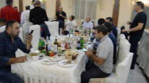 Тренеры участвующих команд в ресторане г. Мартуни Армения 27.09.2019г.