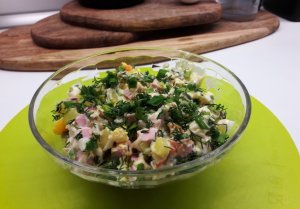 САЛАТ «ОЛИВЬЕ»  СОВЕТСКИЙ!