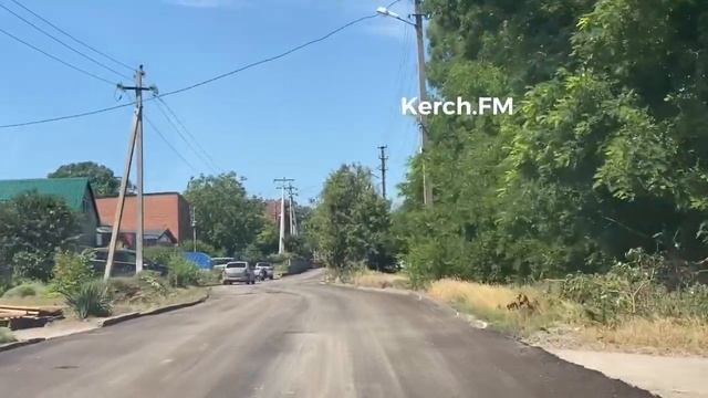 Часть дороги на ул. 1-я Эспланадная заасфальтировали смотреть онлайн