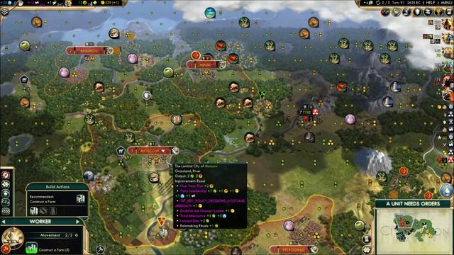 Let's Play Civ 5 (Mods) - Lenin Huge Earth TSL - Episode 04 смотреть онлайн