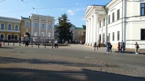 Нижний Новгород, вид снизу. Большая Покровская 20 - Большая Покровская ост трамвай 2023