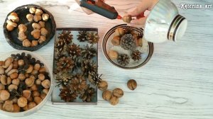 Осенняя парящая чашка/Из природных материалов. Autumn floating cup / Made from natural materials