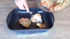 Запеканка из куриного фарша с овощами - вкусный и полезный ужин без лишних калорий.