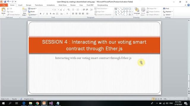 Full Stack Blockchain Tutorial: Building a Voting dApp with Ethers.js