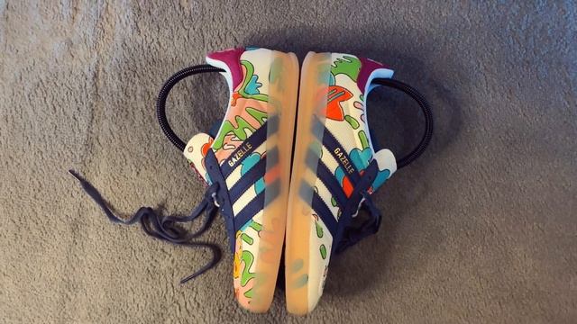 SEAN WOTHERSPOON X GAZELLE INDOOR 'KALEIDOSCOPIC LENS' DETAILED LOOK & ON FEET смотреть онлайн