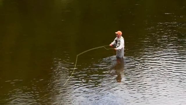 Fishing and Casting the Airflo 40+ Fly Line смотреть онлайн