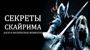 Skyrim - СЕКРЕТЫ, БАГИ И ИНТЕРЕСНЫЕ МОМЕНТЫ которые мне прислали подписчики! ( Секреты #174 )