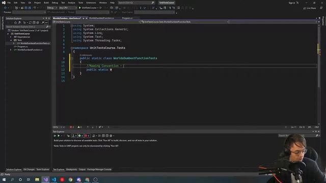 Unit Testing in C# 2022: 1. Intro + First Test смотреть онлайн