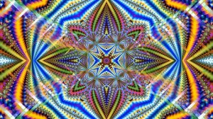 Красота фракталов под музыку Фракталы медитация  Релакс музыка