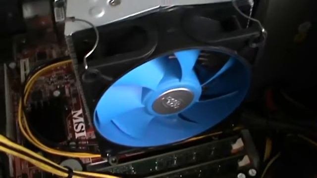 система охлаждения в действии DeepCool Iceedge 400FS смотреть онлайн