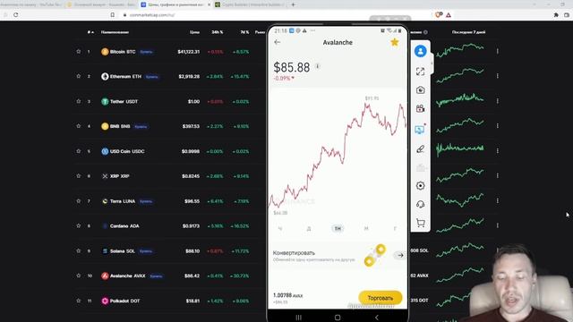 Как начать торговать криптовалютой. Binance обучение для новичков. Торговля криптовалютой с нуля.