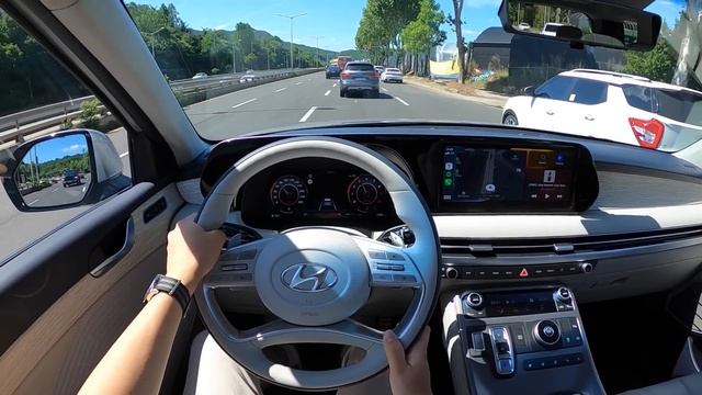 The New 2023 Hyundai Palisade FACELIFT Calligraphy POV Test Drive смотреть онлайн