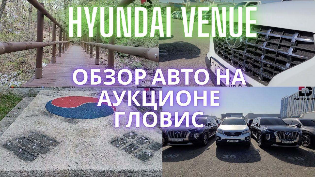 IONIQ Electric, Hyundai Venue: aукцион Гловис, цены, сравнения смотреть онлайн