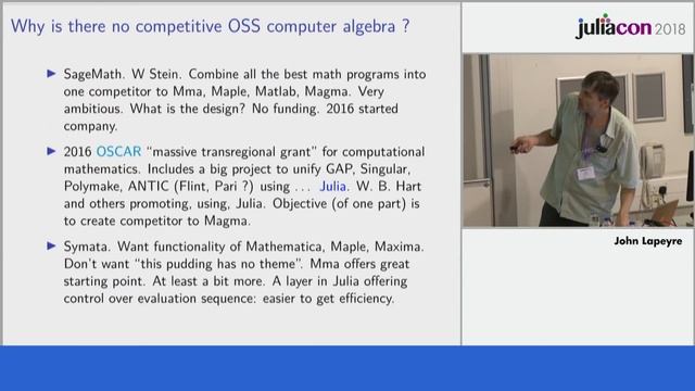 Symbolic Mathematics in Julia | John Lapyre смотреть онлайн