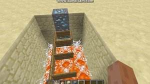 Зыбучие пески в minecraft(¬‿¬) #1