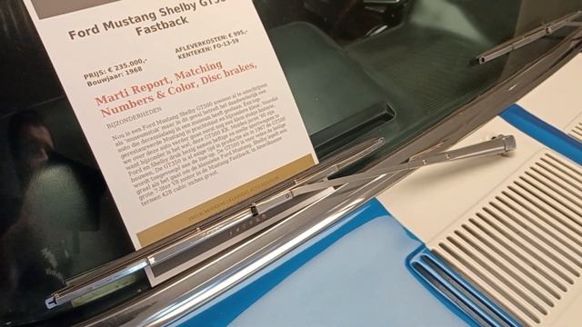 1968 Shelby GT500KR Mustang in Acapolco Blue смотреть онлайн