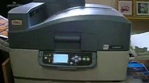 Треск при печати Oki 9655DN