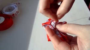 МК Резинки-Валентинки\Канзаши\DIY Elastic bands for hair \ Valentine's Day