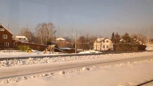 Маршрут на трамвае 333 от Екатеринбурга до Верхней Пышмы 03 02 23