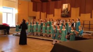 Р.Н.П. "Как в лесу, лесу лесочке" младший хор "Кантилена"