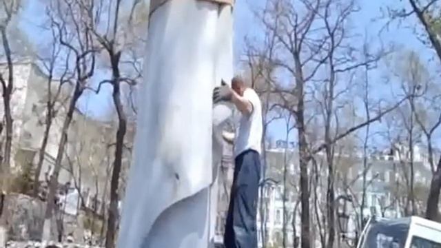 Во Владивостоке торжественно открыт памятник Илье Муромцу смотреть онлайн