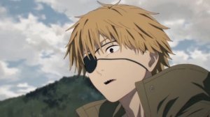 Человек бензопила отрывок из 1 серии #anime #аниме #человек бензопила