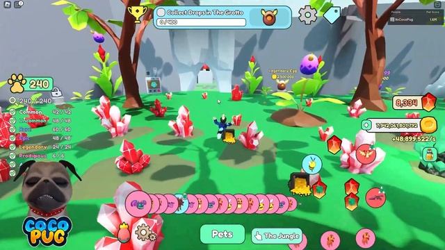 Max Pet Generation Speed 5/s In Roblox Collect All Pets!