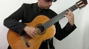 Capricho Arabe by Francisco Tárrega (classical guitar)