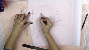 Построение выкройки трусиков бразилиана. Второй способ.