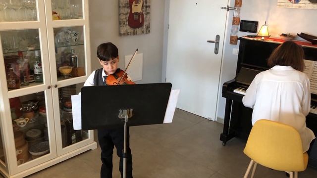 Romance by Baklanova for Violin and Piano смотреть онлайн