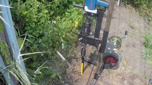 Ямобур RedHorn / Бурим в глине