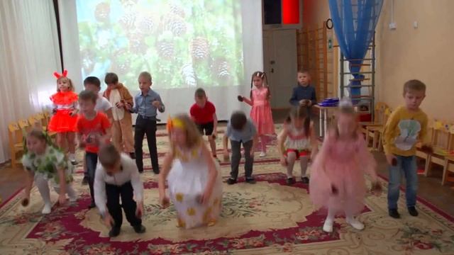 "Ритмическое упражнение с шишками" Евтодьевой Аллы