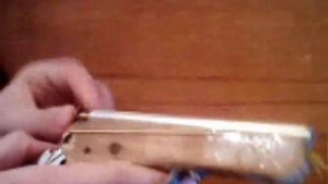 самодельный пистолет на пистонах и сере от спичек