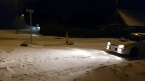 Subaru wrx gc8 inport. Playing in the snow