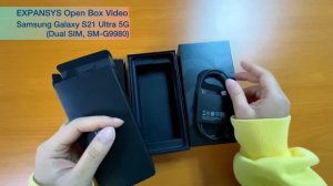 Samsung Galaxy S21 Ultra 5G SM G9980   Open Box Video