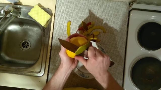 Как почистить манго смотреть онлайн