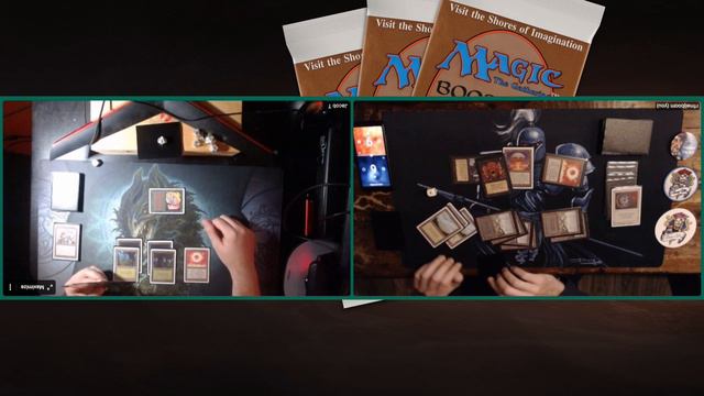 Green Grizzlies vs BW Dead Ale, Unlimited 40 | Old School Magic the Gathering (MTG) | 486 смотреть онлайн