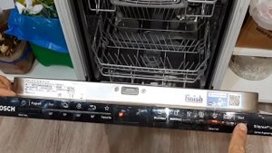 Как настроить жесткость воды в посудомоечной машине BOSCH Silence Plus WIFI