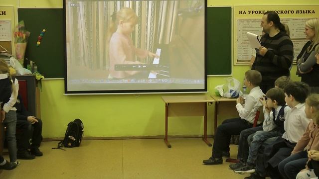 5 марта 2014 "Праздник, посвященный 23 февраля и 8 марта" Школа №444 2А Часть3 смотреть онлайн